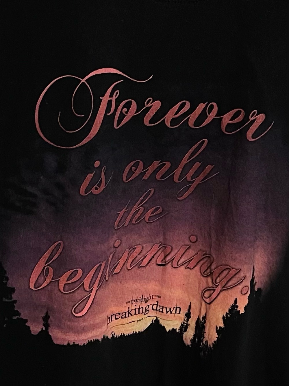 Twilight Breaking Dawn Y2K Tee